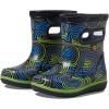 imageBOGS UnisexChild Kids Skipper Ii Rain Boot Cloud GeoBlack Multi