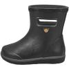 imageBOGS UnisexChild Kids Skipper Ii Rain Boot SolidBlack