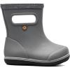 imageBOGS UnisexChild Kids Skipper Ii Rain Boot SolidGrey