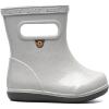 imageBOGS UnisexChild Kids Skipper Ii Rain BootSilver