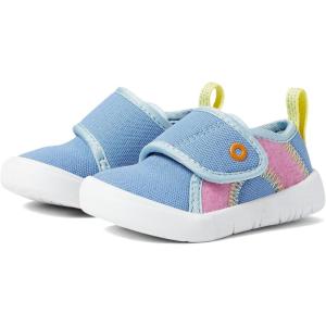 imageBOGS UnisexChild Kids Baby Kicker Hook and Loop Shoe SneakerSky Blue