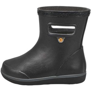 imageBOGS UnisexChild Kids Skipper Ii Rain Boot SolidBlack