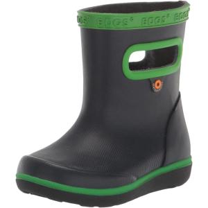 imageBOGS UnisexChild Kids Skipper Ii Rain Boot SolidNavyGreen