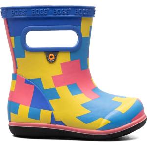 imageBOGS UnisexChild Kids Skipper Ii Rain BootElectric Blue Multi
