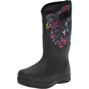 imageBOGS Womens NeoClassic Boot RainCartoon Flower Print  Black