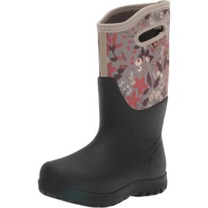 imageBOGS Womens NeoClassic Boot RainCartoon Flower Print  Tan