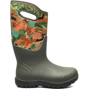 imageBOGS Womens NeoClassic Boot RainOil Twist Print  Dark Green