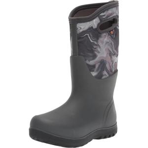 imageBOGS Womens NeoClassic Boot RainOil Twist Print  Gray