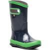 imageBOGS Rainboot Solid Kids ToddlerYouth BootNavyGreen