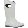 imageBOGS Rainboot Solid Kids ToddlerYouth BootGlitter  Silver