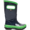 imageBOGS Rainboot Solid Kids ToddlerYouth BootNavyGreen