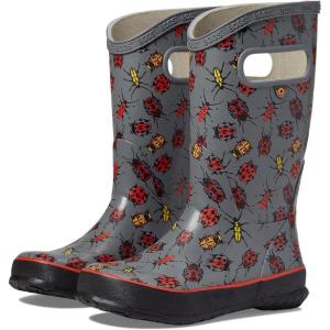 imageBOGS UnisexChild Rain Boot Bugs ToddlerLittle Big KidGrey