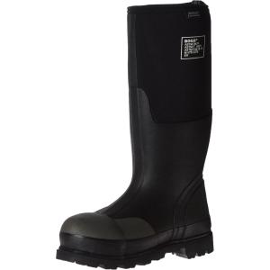 imageBogs Mens Forge Steel Toe Waterproof Rubber Work Rain BootsBlack