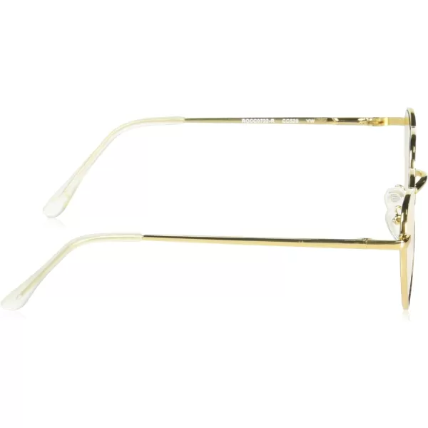 CIRCUS NY BY SAM EDELMAN Women's Cc529 Metal Heart Sunglasses with Uv400 Protection-Trendy Gifts for Her, 55mm