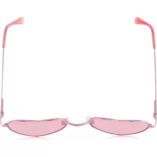 CIRCUS NY BY SAM EDELMAN Women's Cc529 Metal Heart Sunglasses with Uv400 Protection-Trendy Gifts for Her, 55mm