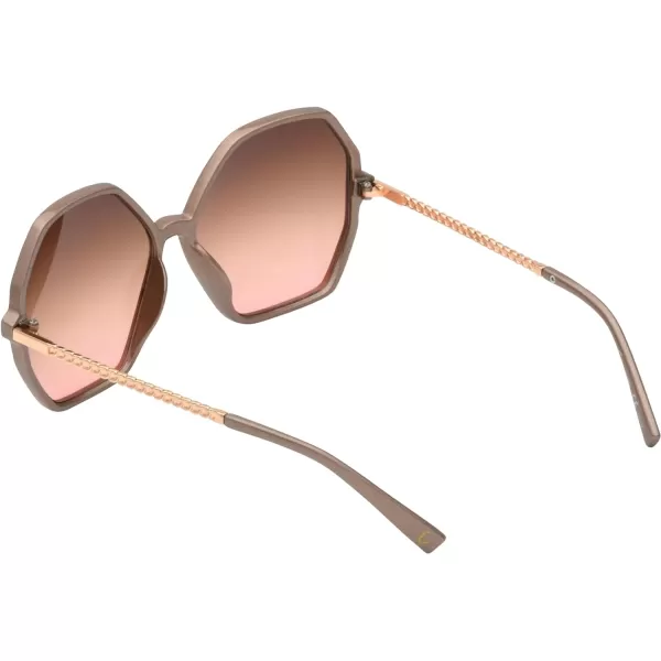 CIRCUS NY BY SAM EDELMAN Women's Cc534 Hexagonal Sunglasses with Uv400 Protection-Trendy Gifts for Her, 59mm