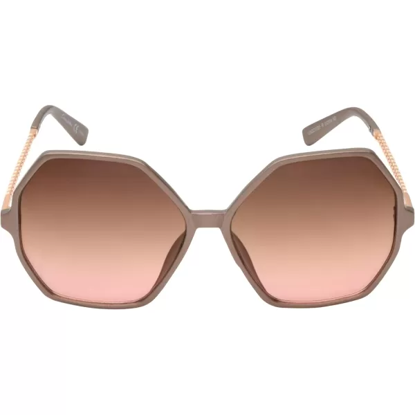 CIRCUS NY BY SAM EDELMAN Women's Cc534 Hexagonal Sunglasses with Uv400 Protection-Trendy Gifts for Her, 59mm