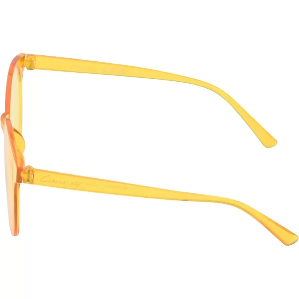 CIRCUS NY BY SAM EDELMAN Women's Cc596 Fun Round Sunglasses with Uv400 Protection-Trendy Gifts for Her, 51.7 Mm