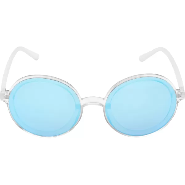 CIRCUS NY BY SAM EDELMAN Women's Cc603 Retro Round Sunglasses with Uv400 Protection-Trendy Gifts for Her, 57mm