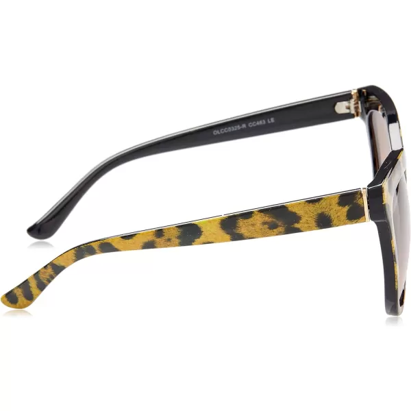 Circus NY Women's Cc483 Oversized Cat Eye Sunglasses with Uv400 Protection. Trendy Gifts for Her, 57 Mm