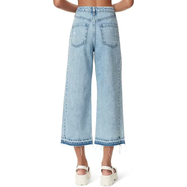 Circus NY Women's High Rise Wide Leg Cropped Jean