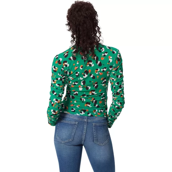 Circus NY Women's Imogen Ruched Long Sleeve Knit Top