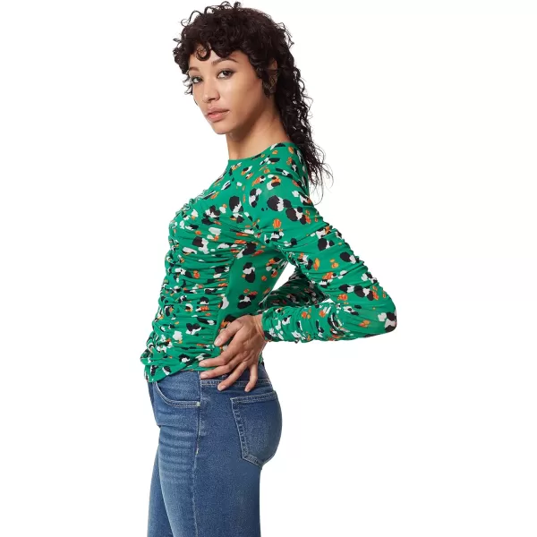 Circus NY Women's Imogen Ruched Long Sleeve Knit Top