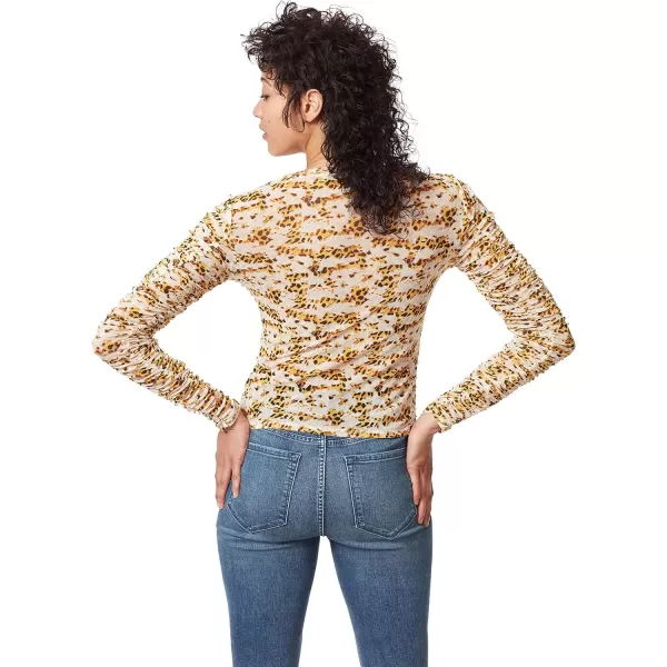 Circus NY Women's Imogen Ruched Long Sleeve Knit Top