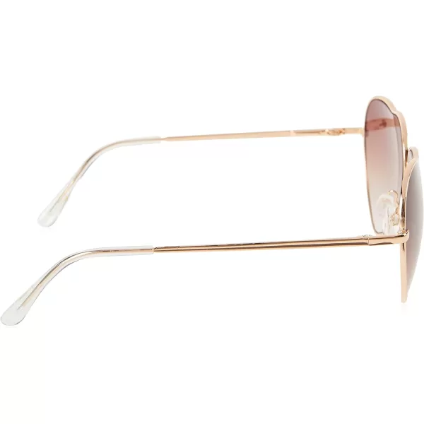 Circus by Sam Edelman CC358 Metal UV Protective Women's Heart Sunglasses. Trend-Right Gifts for Women, 65 mm