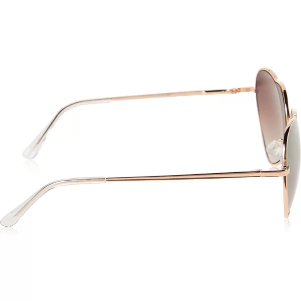 Circus by Sam Edelman CC358 Metal UV Protective Women's Heart Sunglasses. Trend-Right Gifts for Women, 65 mm