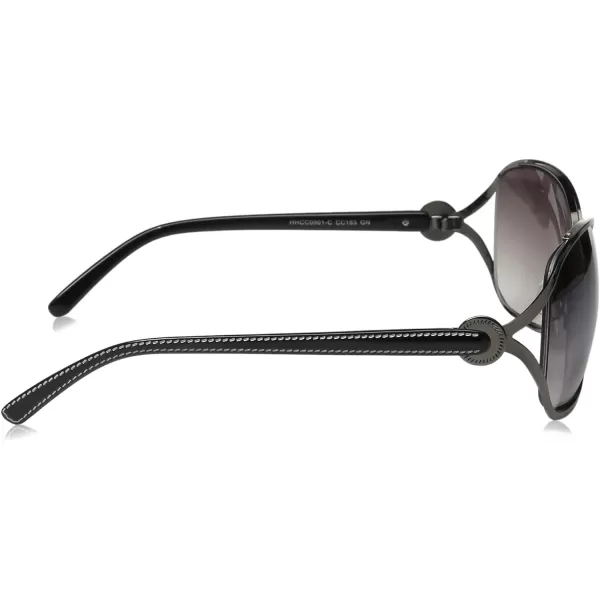 Circus by Sam Edelman Cc183 Vented Metal UV Protective Rectangular Sunglasses. Trend-Right Gifts for Women, 60 mm