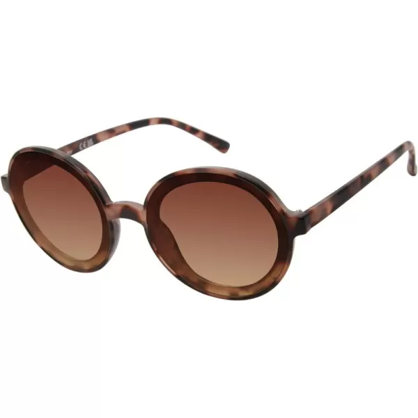 CIRCUS NY BY SAM EDELMAN Women's Cc603 Retro Round Sunglasses with Uv400 Protection-Trendy Gifts for Her, 57mm