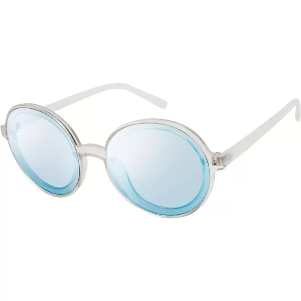 CIRCUS NY BY SAM EDELMAN Women's Cc603 Retro Round Sunglasses with Uv400 Protection-Trendy Gifts for Her, 57mm
