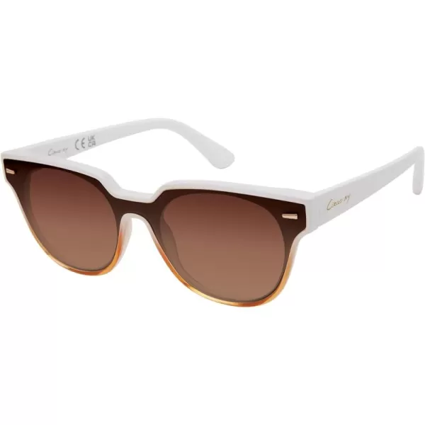 CIRCUS NY BY SAM EDELMAN Women's Cc625 Vintage Cat Eye Round Sunglasses with Uv400 Protection-Trendy Gifts for Her, 50 Mm