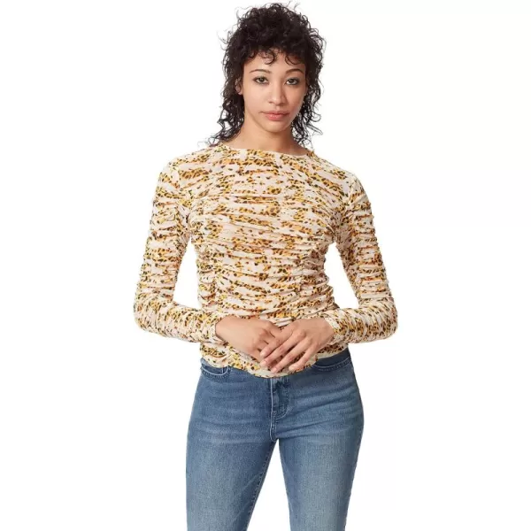 Circus NY Women's Imogen Ruched Long Sleeve Knit Top