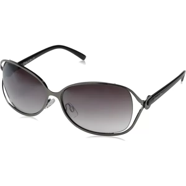 Circus by Sam Edelman Cc183 Vented Metal UV Protective Rectangular Sunglasses. Trend-Right Gifts for Women, 60 mm