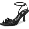 imageCircus NY by Sam Edelman Womens Kenzie Heeled SandalBlack Leather