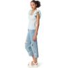 imageCircus NY Womens Anisa Ruffled Knit Tank TopDelicate Blue