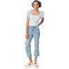 imageCircus NY Womens Anisa Ruffled Knit Tank TopDelicate Blue