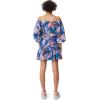 imageCircus NY Womens Caelap Off Shoulder Woven TopFlower Dye  Fairy Wren