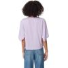 imageCircus NY Womens Fia Slit Short Sleeve Tee ShirtPurple Rose