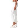 imageCircus NY Womens High Rise Ankle Slim StraightWhite  Step Hem