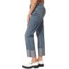 imageCircus NY Womens High Rise Relaxed Straight JeanEnchanted  55 Cuff