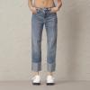 imageCircus NY Womens High Rise Relaxed Straight JeanEnchanted  55 Cuff