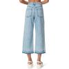 imageCircus NY Womens High Rise Wide Leg Cropped JeanStrongman