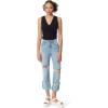 imageCircus NY Womens Kaylee VNeck Rib Knit Tank TopAnthracite