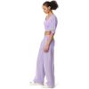 imageCircus NY Womens Smocked Back Puff Short Sleeve Crop TopFairy Wren