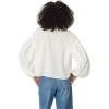 imageCircus NY Womens Willow Cropped Button Down ShirtMarshmallow