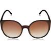 imageCircus NY by Sam Edelman Womens CC532 Rectangular Cat Eye SunglassesBrown
