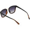 imageCircus NY by Sam Edelman Womens CC610 Retro Round Cat Eye SunglassesBlack  Tortoise